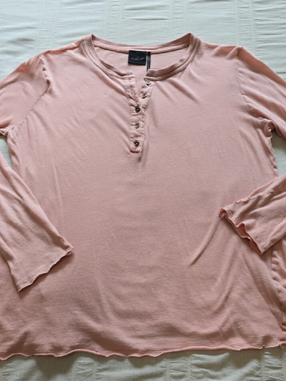 Urban Outfitters Out From Under Henley Soft Blush Pink Size Small